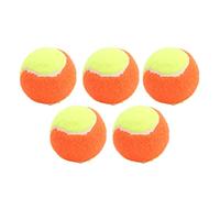 TYCIONG Palline da Tennis in Gomma da 6 Cm Palla Elastica da Squash per L'allenamento e L'intrattenimento in Piscina o in Spiaggia, Set da 5 (Arancia)