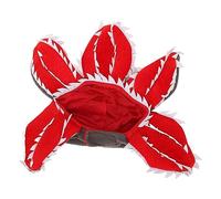 TYCIONG Pet Halloween Hat Pets Man Eater Flower Hat Regolable Comodo Traspirante per Il Brodo di Fiori di Fiore Grazioso Cappello per Animali (S)