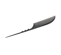 TYCIONG Pettine per Styling Parrucchiere Professionale Resistente Al Calore per Tutti i di Capelli Pettine per Cotonatura in ABS Nero e Resistente per Kit Barbiere (PP-801)