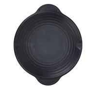 TYCIONG Piastra per Barbecue Coreana per Barbecue, Rotonda, Antiaderente, Piastra per Barbecue, Resistente, in Lega di Alluminio, con Superficie Liscia, per Pancake con Pancetta di