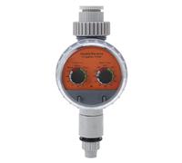 TYCIONG Programmatore di Irrigazione Automatico, Timer per L'irrigazione, Pressione IP67, con Valvola a Sfera a Doppio Quadrante, per Cortili, Balconi, Pareti Verdi Domestiche