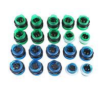 TYCIONG Pulsanti di Gioco Illuminati a LED Kit Codificatore USB Doppio Joystick per Progetti di Giochi Fai-da-te - per gli Appassionati di Giochi