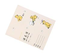 TYCIONG Quaderno per esercizi per la scuola elementare, copertina colorata con cartoni animati, carta premium per l'apprendimento dei bambini (cinese)