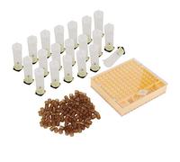 TYCIONG Scatola per Allevamento Dell'ape Regina, Kit di Tazze per Celle di Allevamento in Plastica per Apicoltura, con Parti Riutilizzabili per Isolare L'ape Regina, Peso Leggero di