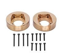 TYCIONG Set di Bilanciamento delle Ruote Interne Contrappeso in Ottone per Auto RC per Auto da Arrampicata Absima Sherpa 1/10, Materiale in Ottone Resistente, Riduce le Vibrazioni, Adatto per gli