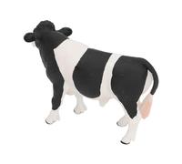 TYCIONG Statuetta di Mucca Giocattolo Realistico Statua di Animale da Fattoria per Bambini Gioco Fantasioso per la Decorazione Dell'aula 5,3 X 1,6 X 3,1 Pollici per Uso Domestico