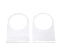 TYCIONG Supporto da Basket per Montaggio a Parete, Espositore da Calcio in Acrilico da 2 Pezzi per Basket, Calcio, Pallavolo, Pallone Sportivo con Bordi Curvi Sicuri, Perfetto per la (Trasparente)