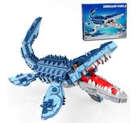 TYCOLE Mosasaurus Set di Costruzione 805 Pezzi - Modello Dinosauro Giocattolo per Bambini 6-12 Anni, Regalo per di Halloween, Natale e Compleanno