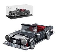 TYCOLE TGL Super Sports Car Building Block Set con Display Case, Speed Race Car Building Kits Construction Toy,Collectible Car Model,Christmas Birthday Gift for Adults and Kids 6 and Up (338 pezzi)