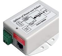 Tycon Systems POE-SPLT-4824G-P 48V DC 802.3at Ingresso PoE 48V 802.3at PoE Out e 24V DC a 20W Uscita Max 50W POE Splitter e convertitore di tensione