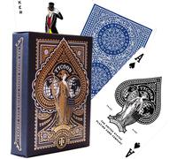 Tycoon Blu Theory 11 Carte da Gioco Deck Color Oro Magia Trucchi Sigillato USA