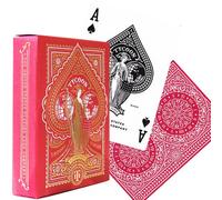 Tycoon Red Theory 11 Mazzi Di Carte Gold Magic Tricks Sealed USA Nuovo