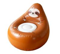 TyCylKu Divano Gonfiabile | Sedia Gonfiabile Portatile a Forma di Animale | Poltrona da Esterno - Per Bambini, Campeggio, Spiaggia, Viaggio, Patio, Cortile, Giardino, Balcone, Interno, Stanza E Picnic