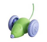 TyCylKu Giocattolo interattivo per gatti, giocattolo interattivo per gatti, gioco automatico ricaricabile con luce per esercizi, intrattenimento, allenamento, caccia, Natale, compleanno