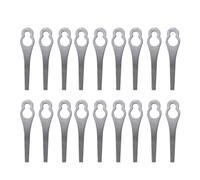 TYDHGSE 30-2 Pezzi Lame for Tosaerba Lame for Macchine Falciatrice Pezzi di Ricambio Lame in Metallo for Taglio Erba(18Pcs)