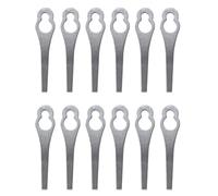 TYDHGSE 30-2 Pezzi Lame for Tosaerba Lame for Macchine Falciatrice Pezzi di Ricambio Lame in Metallo for Taglio Erba(12Pcs)