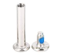 Tyenaza 10 Pezzi di Ricambio per Pattini in Linea Viti per Pattini OD 6mm Lame a rulli di Ricambio per Assi delle Ruote del Pattino(31mm)