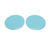 Tyenaza 2 Pezzi cursori Core per elaborare Dischi di Scorrimento compatti per Allenamento per Tutto Il Corpo Fitness Exercing Attrezzatura per Le Cuffie a Pavimento (Blue)