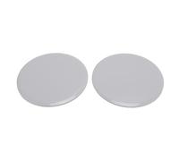 Tyenaza 2 Pezzi cursori Core per elaborare Dischi di Scorrimento compatti per Allenamento per Tutto Il Corpo Fitness Exercing Attrezzatura per Le Cuffie a Pavimento (Gray)