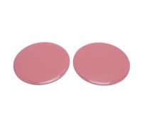 Tyenaza 2 Pezzi cursori Core per elaborare Dischi di Scorrimento compatti per Allenamento per Tutto Il Corpo Fitness Exercing Attrezzatura per Le Cuffie a Pavimento (Pink)