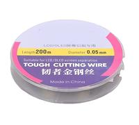 Tyenaza 200M Phone LCD Screen Cutting Line High Hardness Steel Phone LCD Screen Separating Wire (0.05mm)