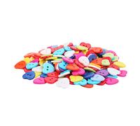 Tyenaza 200pcs Sewing Buttons, 15mm Durable Resin Practical Clothing Accessories for Household