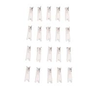 Tyenaza 20pcs 20Pcs Nose Hair Cutter Replacement Head, Nose Hair Cutter Replacement Head Lightweight Travel Small Nose Trimmer Replacement Accessories for Men