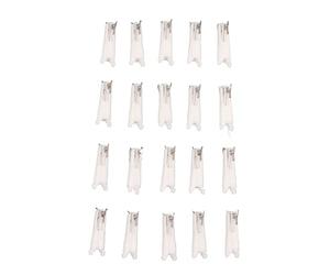 Tyenaza 20pcs 20Pcs Nose Hair Cutter Replacement Head, Nose Hair Cutter Replacement Head Lightweight Travel Small Nose Trimmer Replacement Accessories for Men