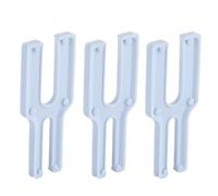 Tyenaza 3pcs Fluff Ball Weaver, DIY Handcraft Plastic Pompom Maker Weaver Tool for Scarf Knitted Hat