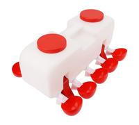 Tyenaza Abbeveratoio per Polli da 10 Litri, Alimentatore Semiautomatico per Pollame, Accessori per Pollai per Anatre Oche