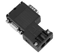 Tyenaza Connettore Bus di Campo di processo, connettore DP PLC 6ES7 972-0BB12-0XA0 per unità e Comunicazione a Livello di Campo nel Sistema di automazione di Fabbrica (Nero)