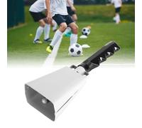 Tyenaza Cow Bell, Noise Maker with Handle Loud Cheering Hand Bell Percussion Musical Instrument, for Sporting Event Football Games, 23 x 5.7 x 5cm (Bianca)