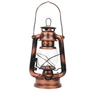 Tyenaza Lanterna a Olio di Cherosene, Lampada a Cherosene Vintage Lanterna in Ferro Luce Notturna Decorazione Regalo Colore Bronzo, per Pub locanda Luce Esterna Decorazione della casa
