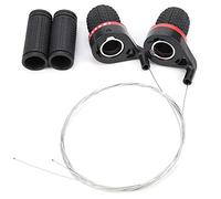 Tyenaza Leva del cambio per bicicletta a 21 marce, maniglia del cambio di alta qualità per mountain bike, cambio preciso ed ergonomia, ideale per ciclisti