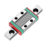 Tyenaza Mini Guida Lineare Scorrevole, Guida di Scorrimento Lineare in Miniatura con Blocco Scorrevole con Cuscinetto Lineare per Bstampante 3D CNC Fai-Da-Te (55mm)