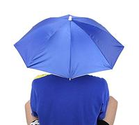 Tyenaza Ombrello per Cappello 65cm, Pieghevole e Regolabile, Anti-UV per Pesca con Protezione Solare