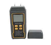 Tyenaza Pin Type Digital Moisture Meter 4 Measurement Modes Backlight LCD Display Auto Power Off for Wood Paper Wall Floor (2 Probes)