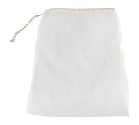 Tyenaza Sacchetto Filtro per Vino da 100 Mesh per Uso Alimentare, Sacchetto a Rete Fine Riutilizzabile Sacchetti per Birra, Sacchetto a Rete per Sidro di Frutta(28x45cm)