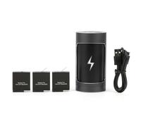 Tyenaza Scatola di ricarica per batteria USB per telefono cellulare Caricatore wireless con funzione di lettore di schede per fotocamera sportiva 8 7 6 5