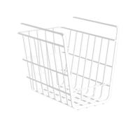 Tyenaza Stoccaggio Cesto Appeso, Portaoggetti da Appendere in Filo Metallico con Supporto per Telefono, Carta Asciugamano Sostegno, Incorporato Sospensione Conservazione Mensola per Armadi, Scaffali