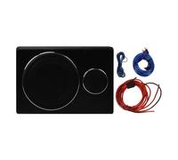 Tyenaza Subwoofer per auto, amplificatore compatto da 8 pollici ultra sottile per sedile con Bluetooth attivo pesante 800 W