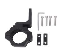 Tyenaza Supporto per luce a frusta UTV Supporto per bandiera con staffa per luce a frusta in alluminio regolabile a 360° per roll-bar da 2 pollici