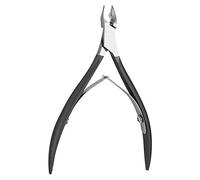 Tyenaza Taglia cuticole, Forbici per unghie in acciaio inossidabile Forbici per pelle morta Calli Rimuovi unghie Tagliaunghie Tagliaunghie Strumento per manicure (Black)