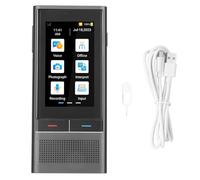 Tyenaza Traduttore di lingua Traduttore vocale bidirezionale WIFI Touch screen a colori da 1 GB 16 GB da 2,8 pollici Supporta 138 lingue Traduzione vocale 4G