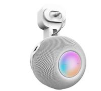 Tyeyober Supporto da parete per Homepod Mini, stabile supporto da parete per altoparlante per Homepod Mini, salvaspazio, eccellente gestione dei cavi senza grovigli