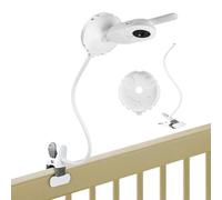 Tyeyober Supporto Flessibile per Baby Monitor Philips Avent SCD833/26,SCD843/26,SCD845/26,SCD630/26,625,620,835,Supporto a clip flessibile per baby monitor video Philips AVENT