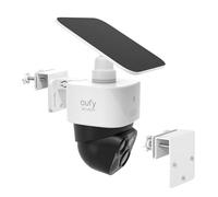 Tyeyober Supporto in metallo per grondaie, compatibile con Eufy Security SoloCam S340/Eufy 4G LTE Cam S330/EufySoloCam E30, montaggio a parete per EufyS340, montaggio senza fori