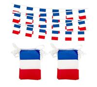 TYFGRT 2 Pezzi di Bandiere Francesi, Accessori per Tifosi, Bandiere Decorative, Decorazioni per Feste per Tifosi, Bandiere Decorative per Giochi Sportivi, Decorazioni per Scene di Feste