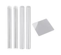 TYFGRT 2 Pezzi di Bastoncini di Argilla Cavi, 2 Pezzi di Bastoncini di Argilla Solida E 1 Pezzo di Piatto di Argilla, Set di Strumenti di Argilla, Strumenti di Argilla Acrilica