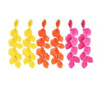 TYFGRT 3 Paia di Orecchini Petalo, Orecchini Vintage, Orecchini Pendenti Lunghi, Orecchini da Donna Eleganti, Accessori di Abbigliamento